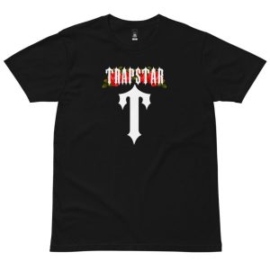 T-For Trapstar Rose Black T-Shirt