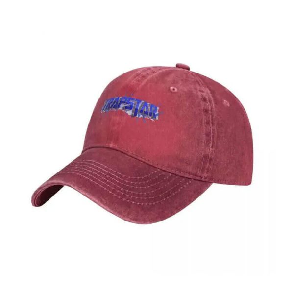 Trapstar Baseball Stylish Red Caps