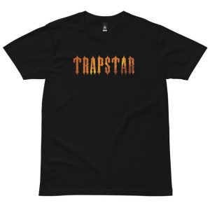 Trapstar Fire Black T-Shirt