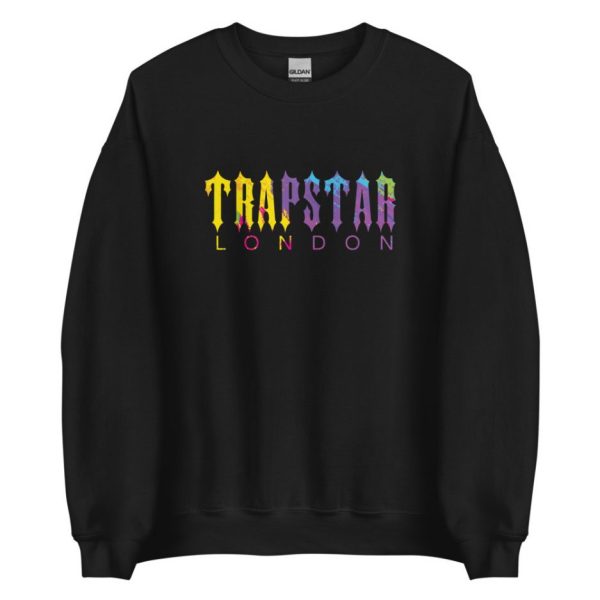 Trapstar London Colors Black Sweatshirt