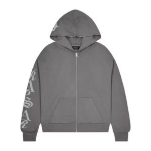 Grey trapstar hoodie