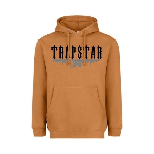 Trapstar Brown Hoodie (1) Trapstar Brown Hoodie