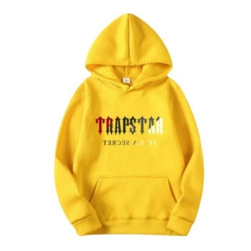 Trapstar Hoodie Yellow F Trapstar Hoodie Yellow F