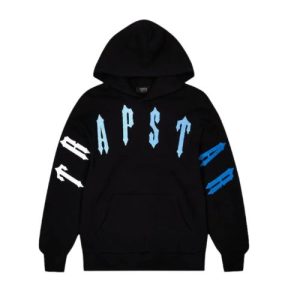 Black trapstar irongate hoodie