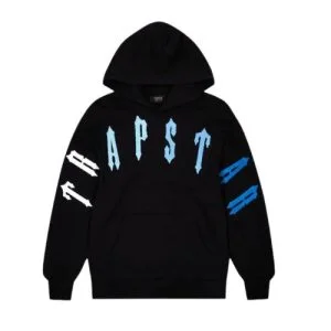 Black trapstar irongate hoodie