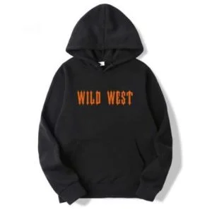 Black trapstar wild west hoodie